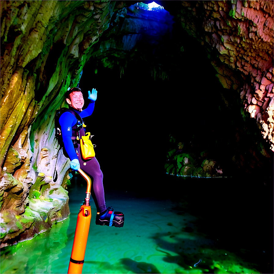 Cave Diving Exploration Png Uwa97 PNG Image