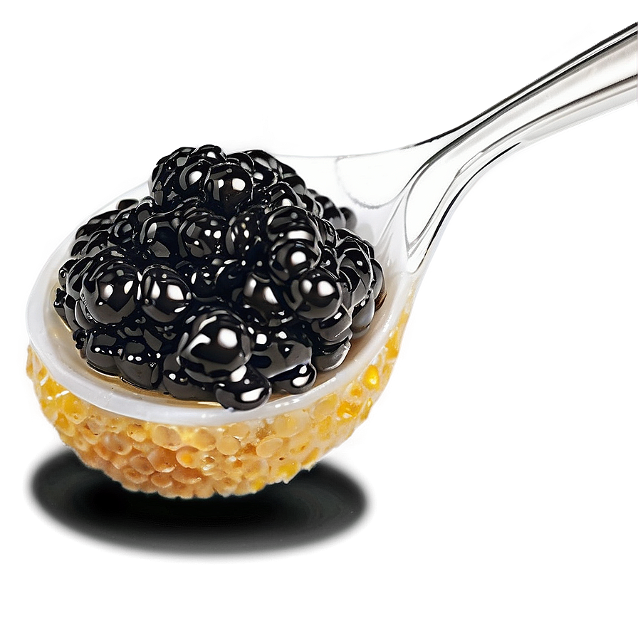 Caviar On Spoon Png 88 PNG Image