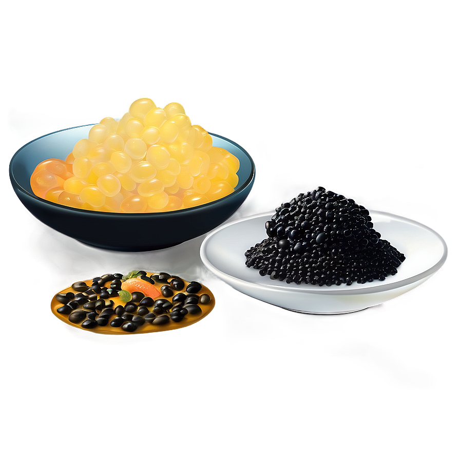 Caviar Tasting Set Png Dta PNG Image