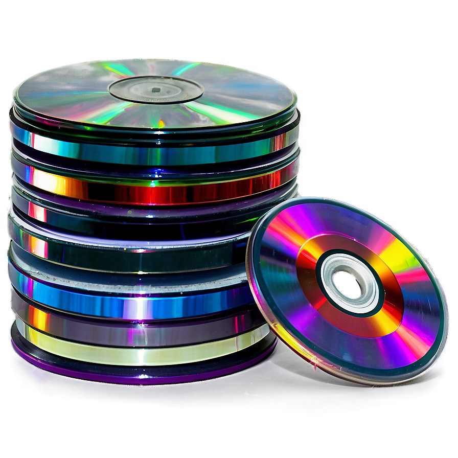 Cd Stack Photo Png 3 PNG Image