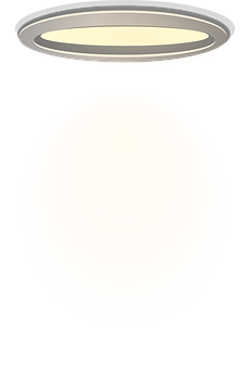 Ceiling Light Illumination PNG Image