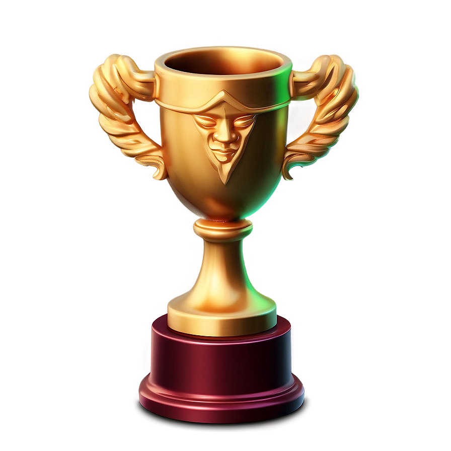 Celebrate Achievement Trophy Png Vse65 PNG Image