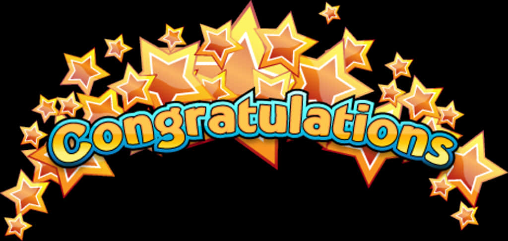 Celebratory_ Congratulations_ Text_ Graphic PNG Image