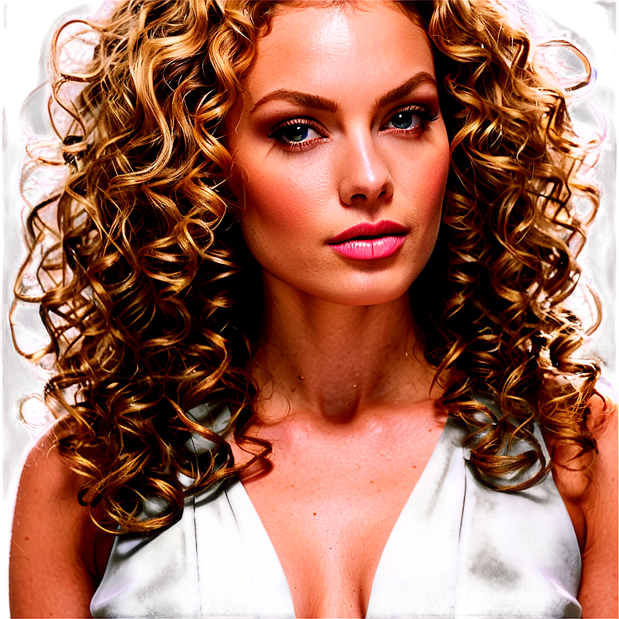 Celebrity Perm Hair Png Miu PNG Image