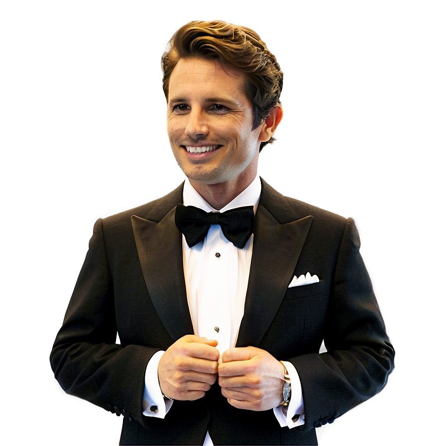 Celebrity Style Tuxedo Png Lwe PNG Image