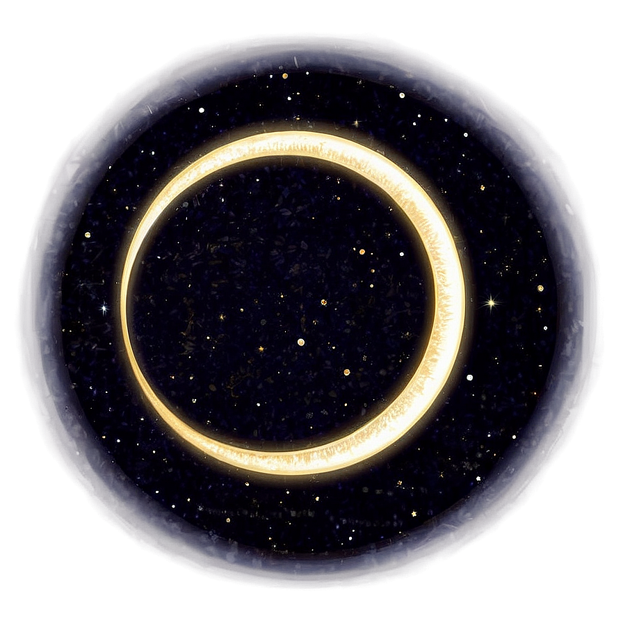 Celestial Crescent Artwork Png 06252024 PNG Image