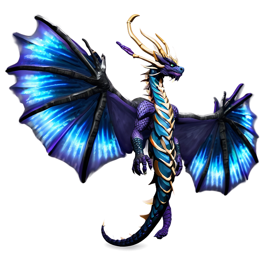 Celestial Dragon Wings Png Oua99 PNG Image