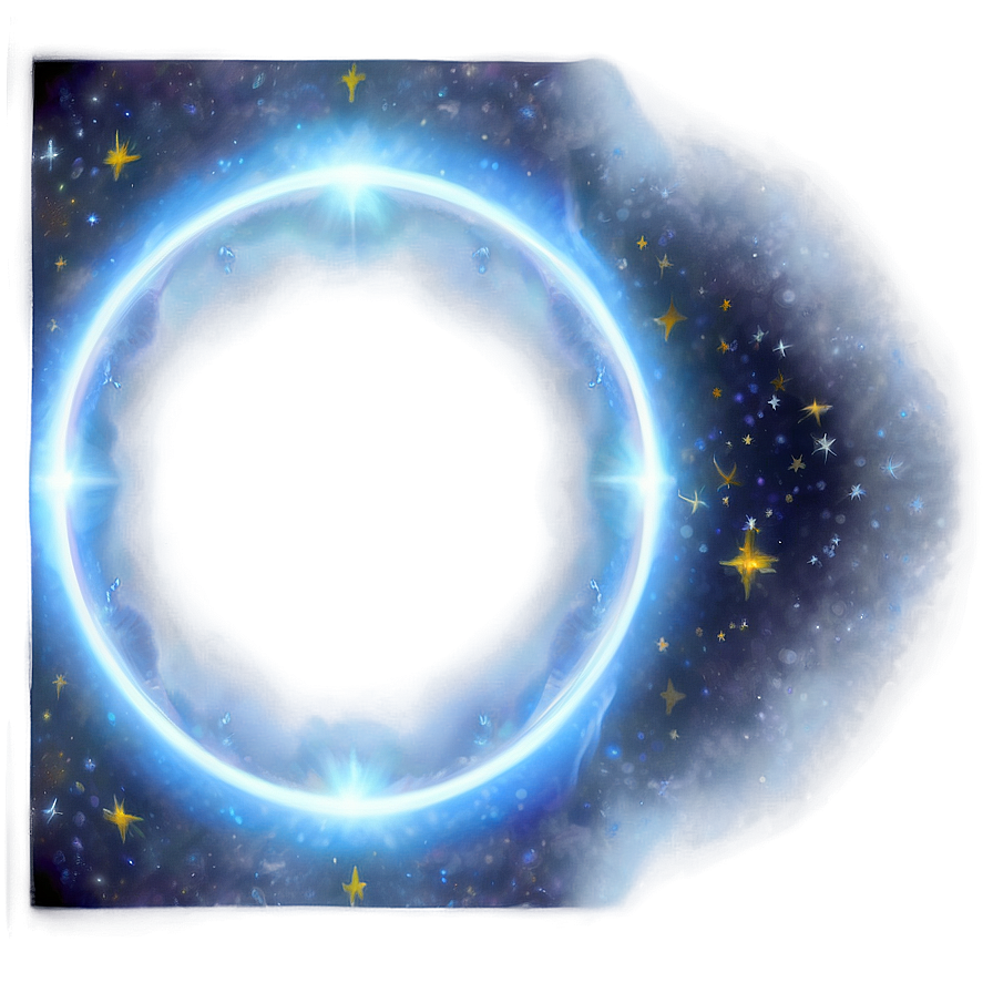 Celestial Halo Illustration Png Tse PNG Image