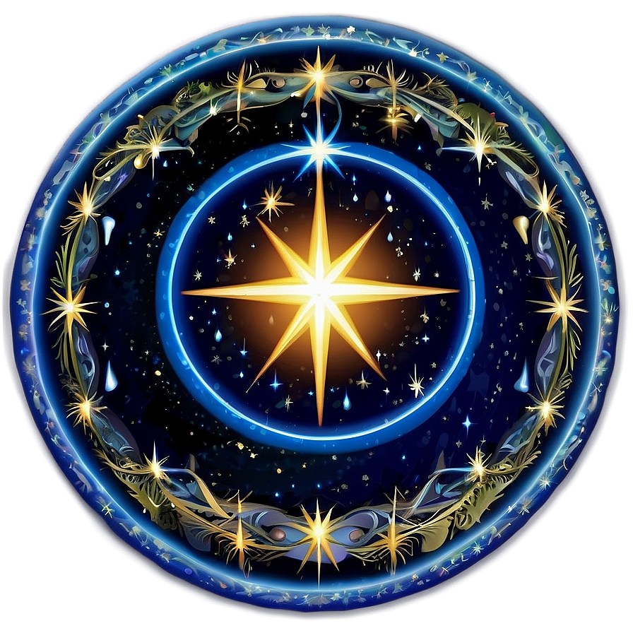 Celestial Star Circle Png Mwg PNG Image