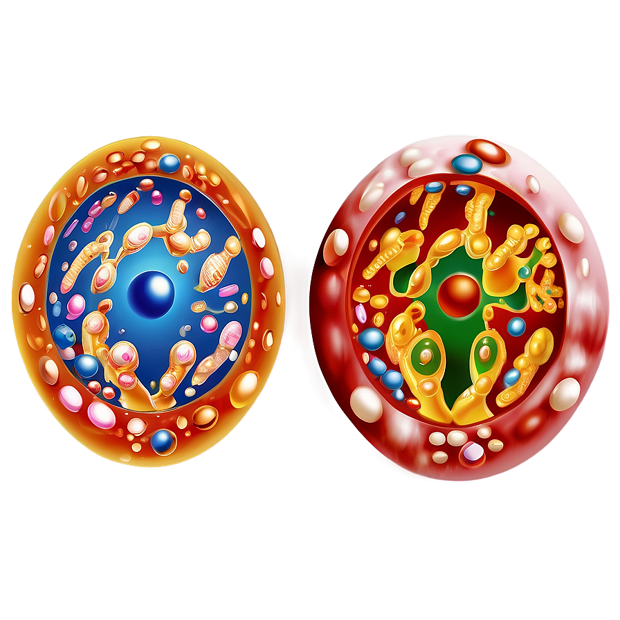 Cell Nucleus Diagram Png Oup4 PNG Image