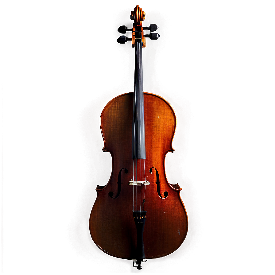 Cello Under Spotlight Png 05242024 PNG Image