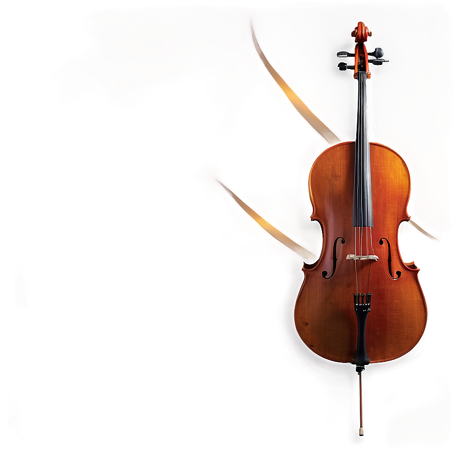 Cello Under Spotlight Png Yyp PNG Image