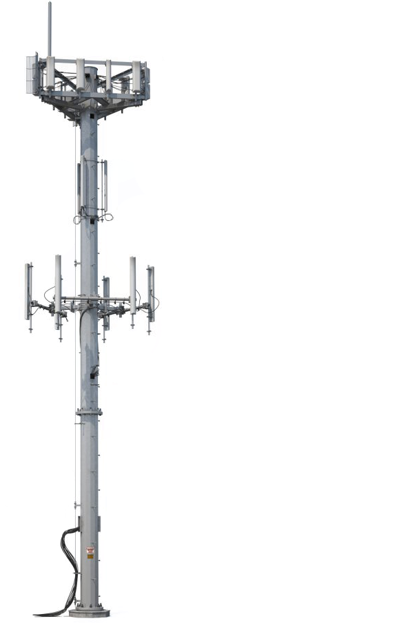 Cellular Tower Isolated PNG Image