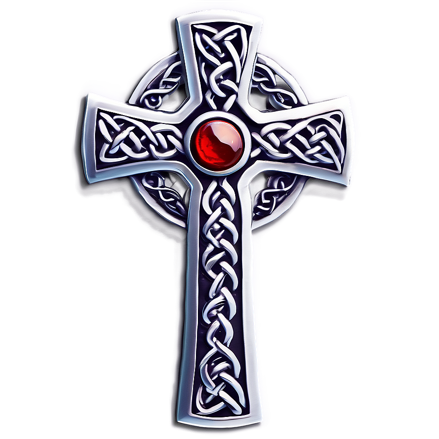 Celtic Cross Design Png Sfe PNG Image