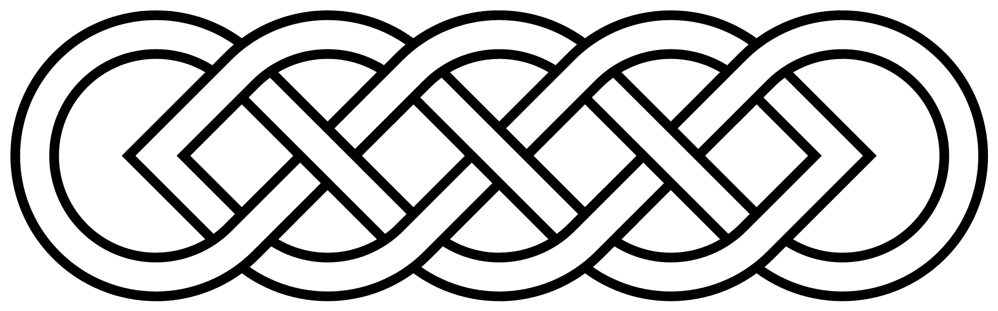 Celtic Knot Design Graphic PNG Image