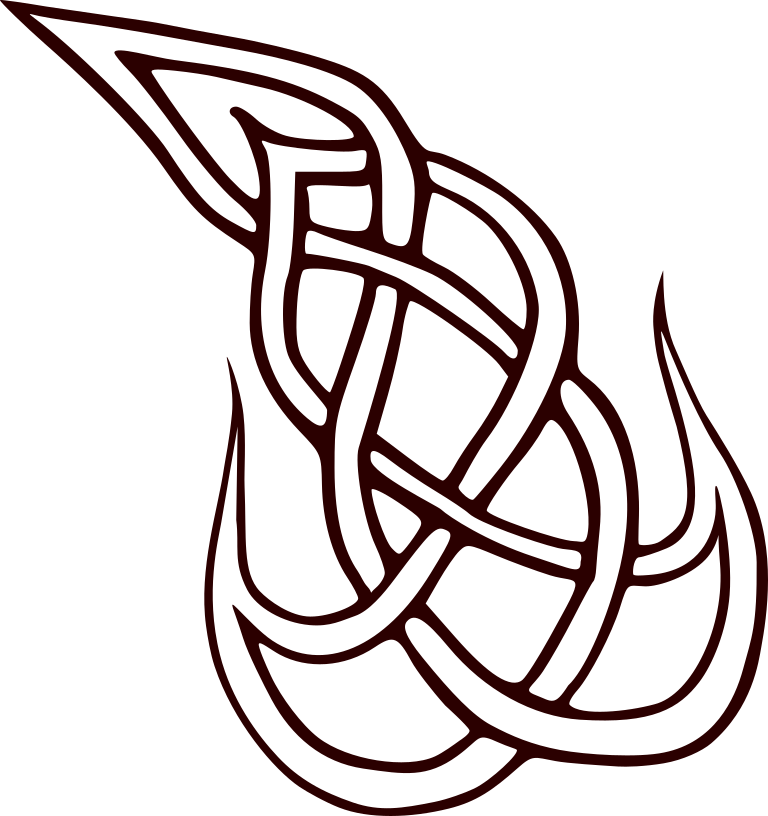 Celtic Knot Design PNG Image