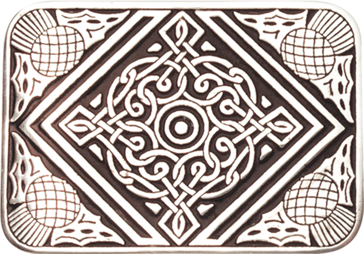 Celtic Knotwork Design Tile PNG Image