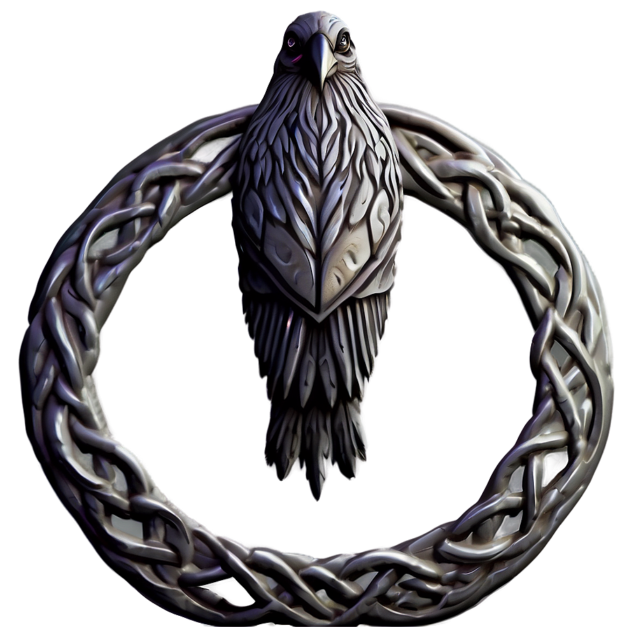 Celtic Raven Symbol Png Jkp36 PNG Image