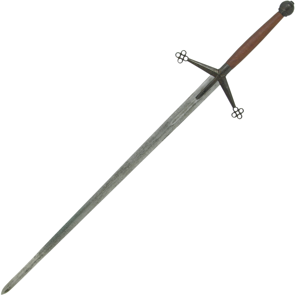 Celtic Sword Ornate Hilt PNG Image