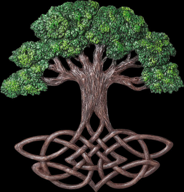 Celtic Treeof Life Artwork PNG Image