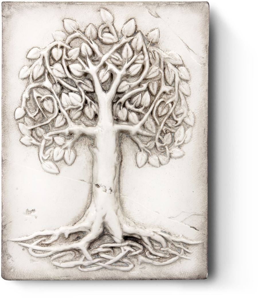 Celtic Treeof Life Carving PNG Image