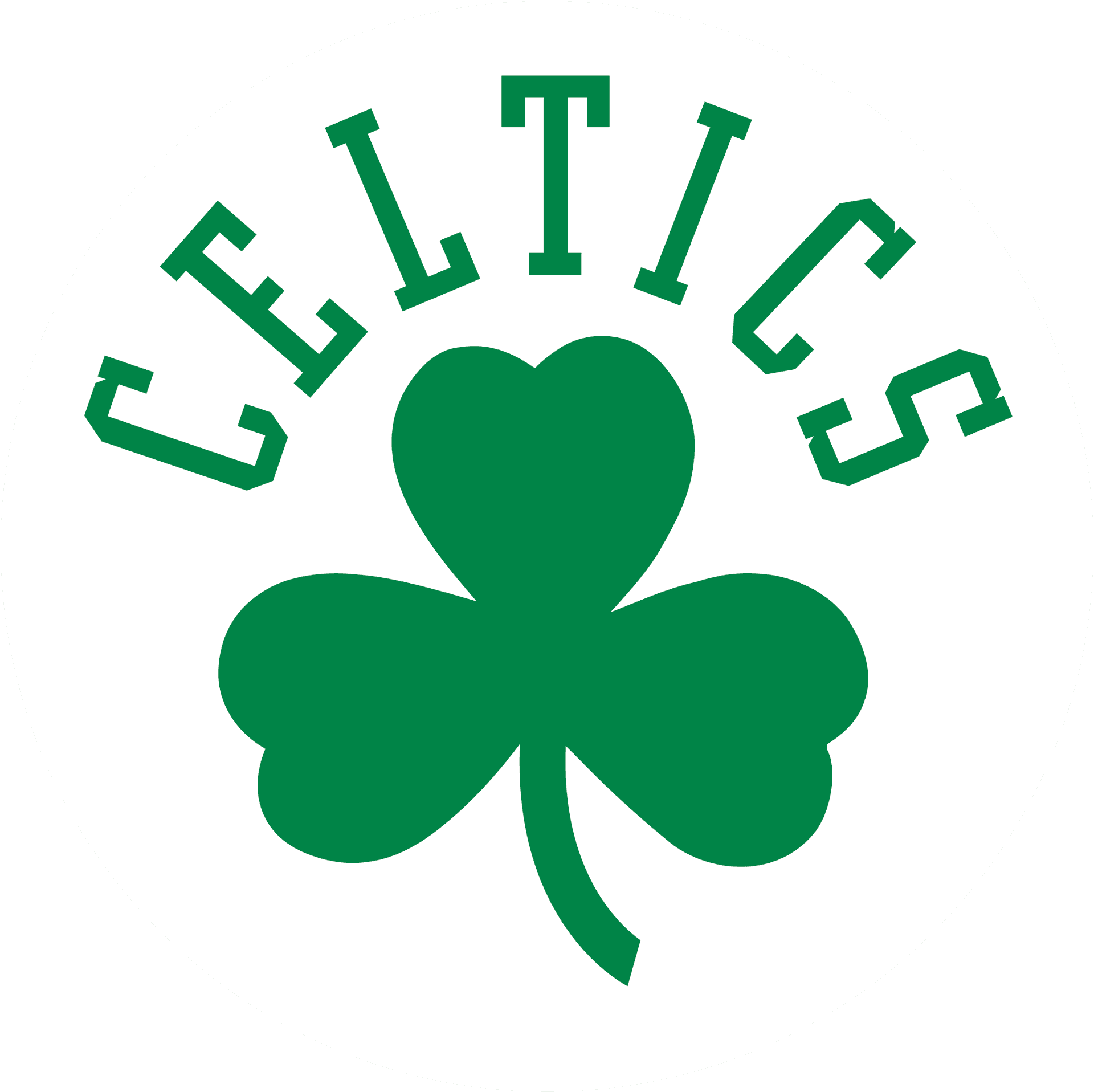 Celtics Logo Clover PNG Image