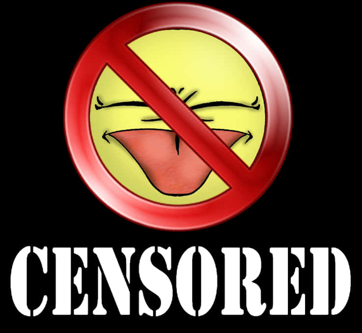 Censored Emoji No Sign PNG Image