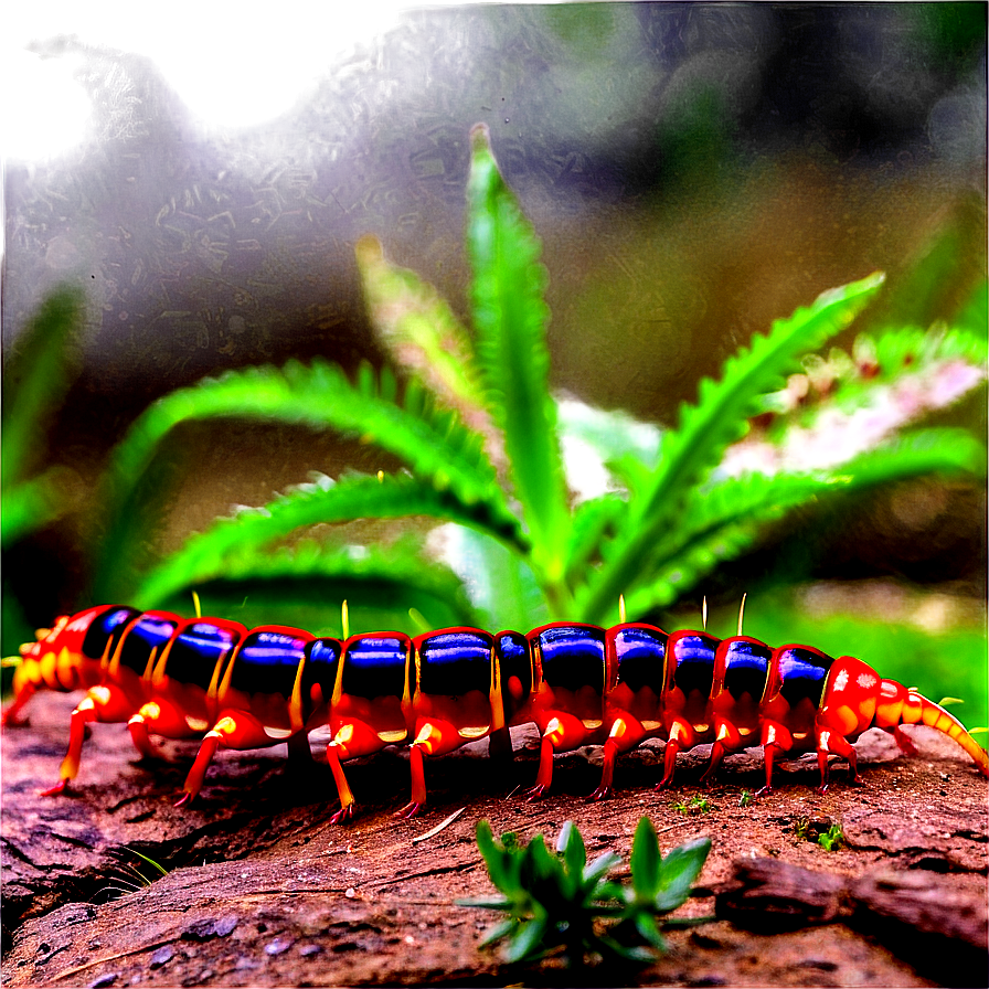 Centipede In Natural Habitat Png 05242024 PNG Image