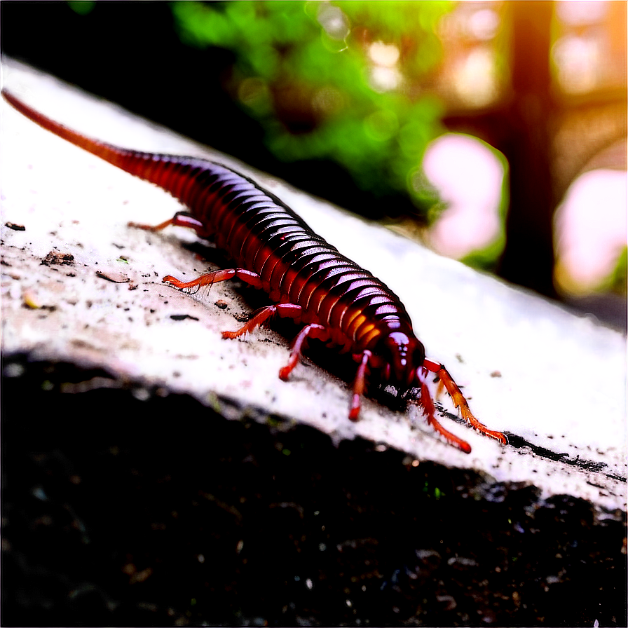 Centipede In Urban Environment Png Skq96 PNG Image