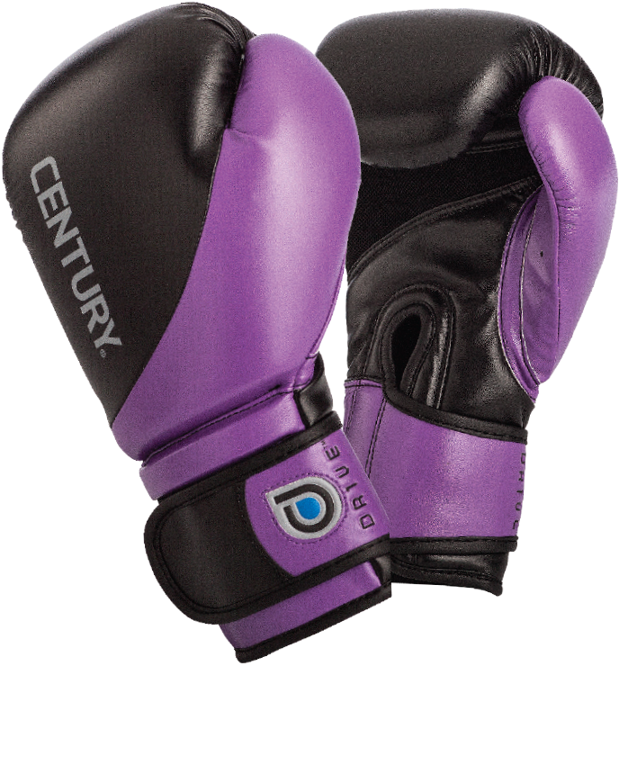 Century Drive Womens Boxing Gloves Purple PNG Image