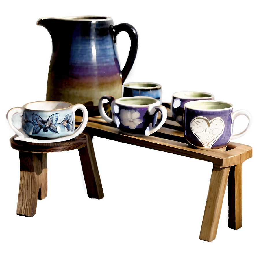 Ceramic Tea Cup Set Png 87 PNG Image