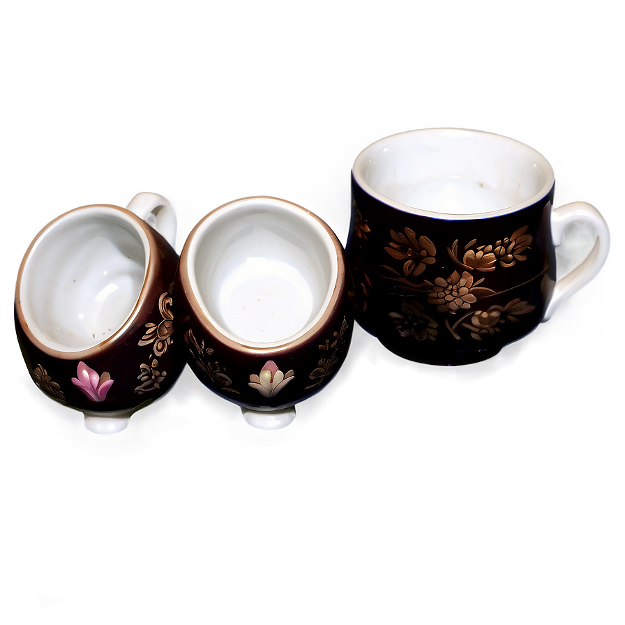 Ceramic Tea Cup Set Png Ljo77 PNG Image