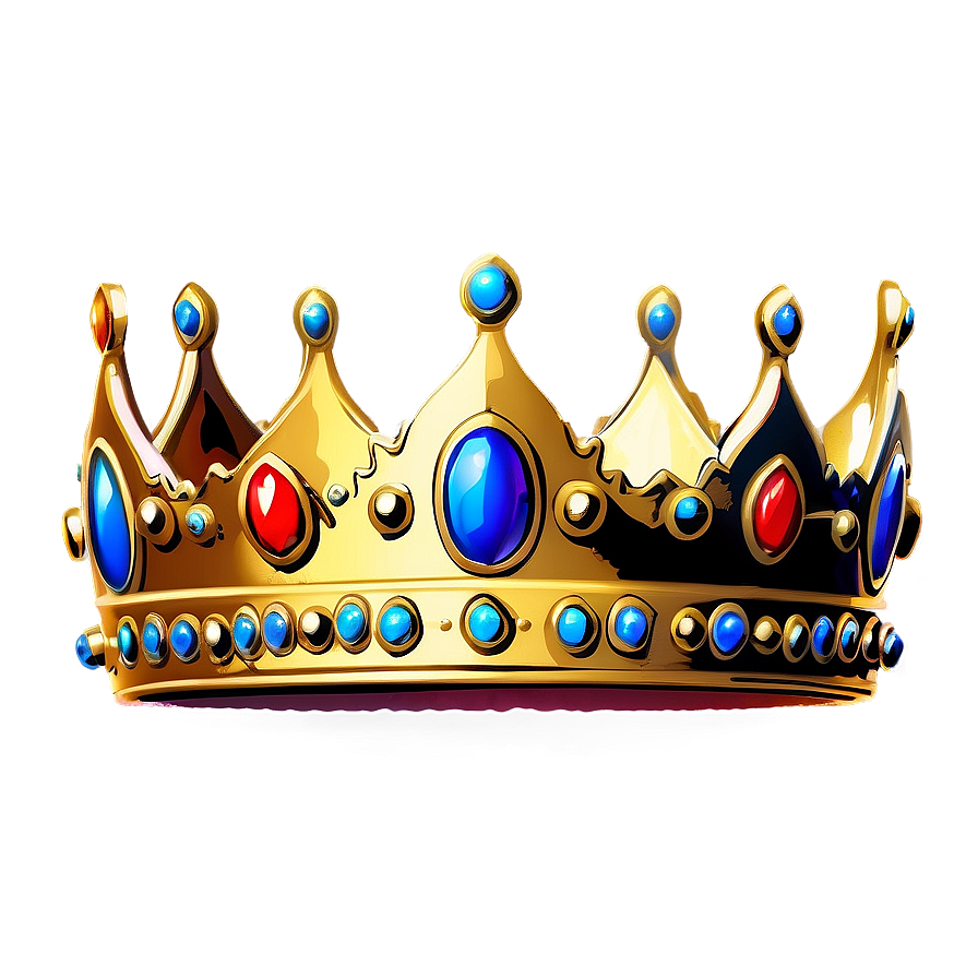 Ceremonial Golden Crown Png Qno PNG Image