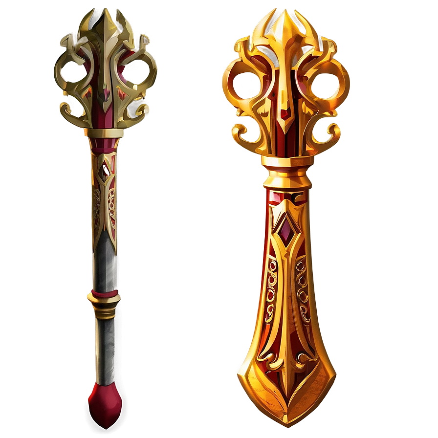 Ceremonial Scepter Png 06282024 PNG Image