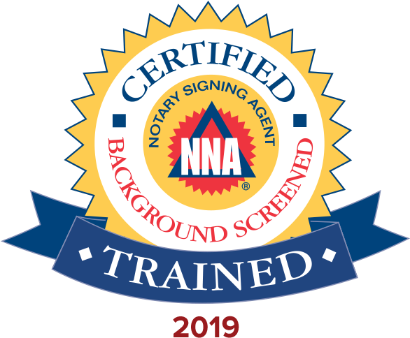 Certified Notary Signing Agent Badge2019 PNG Image