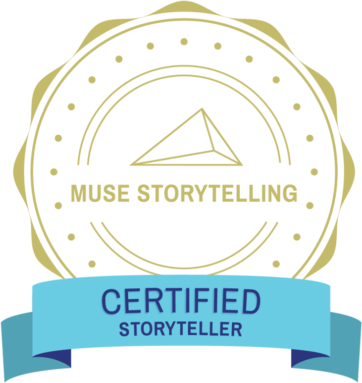 Certified Storyteller Badge PNG Image