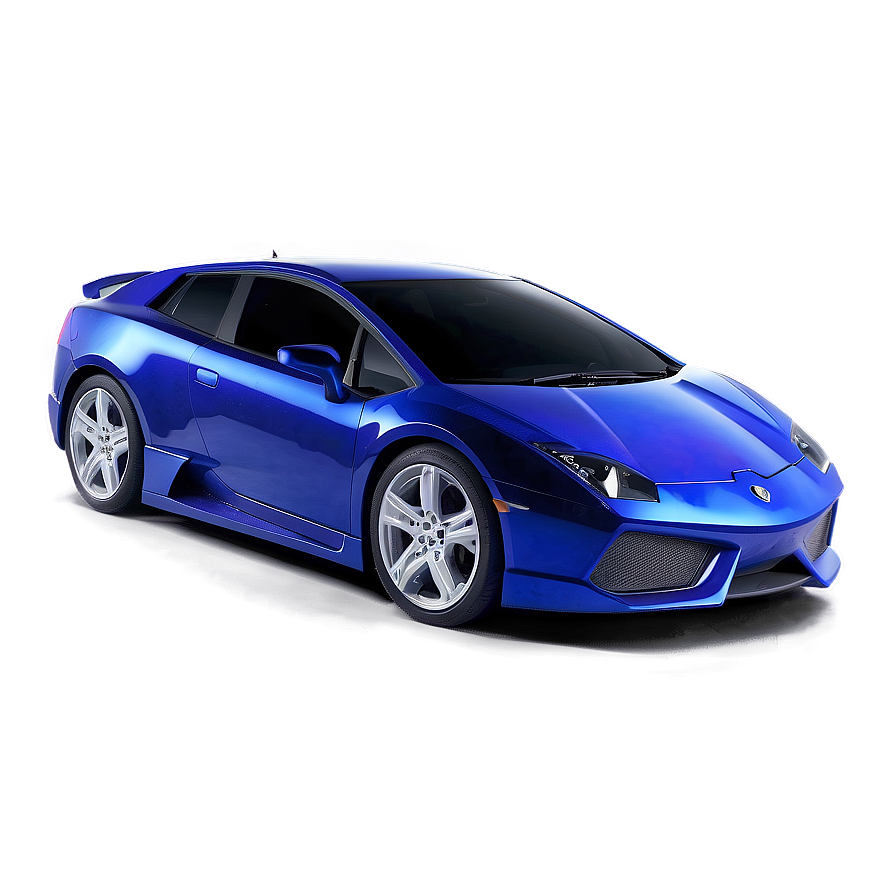 Cerulean Blue Car Render Png Pbl13 PNG Image