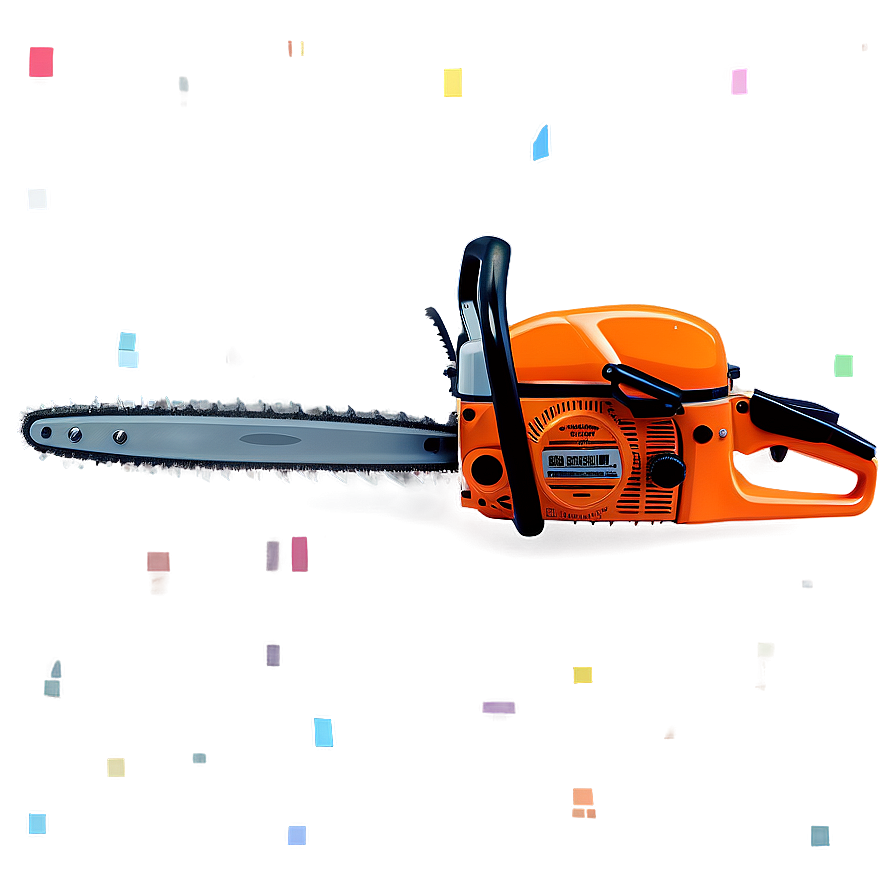 Chainsaw Cartoon Style Png 05252024 PNG Image