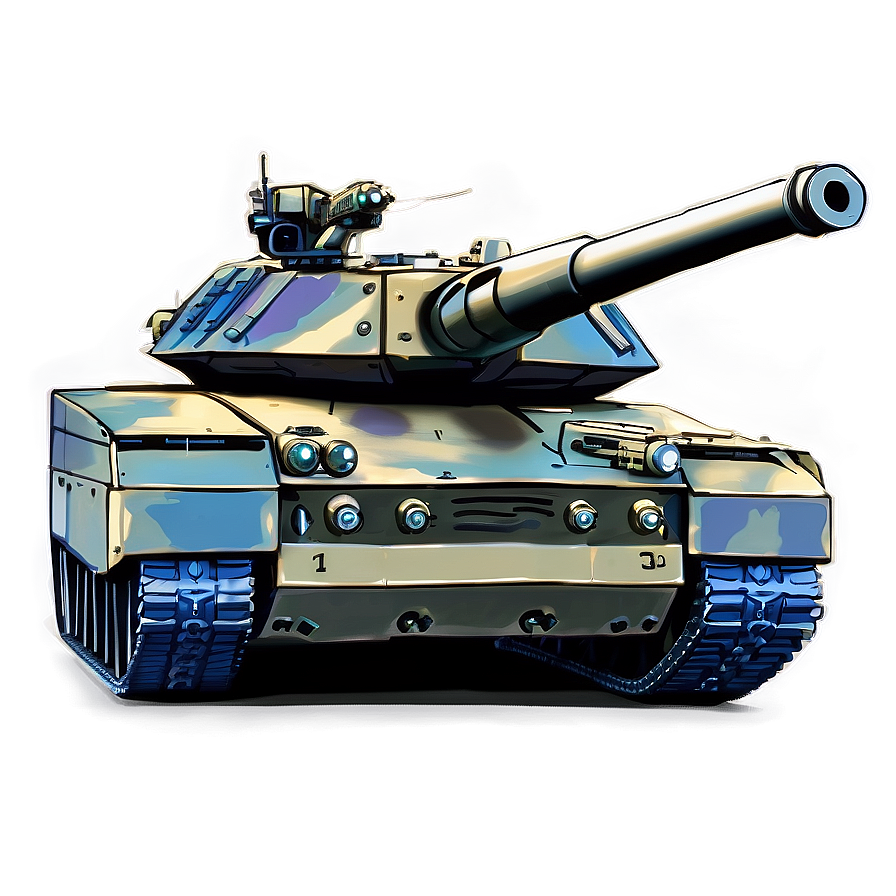 Challenger Battle Tank Png 06252024 PNG Image