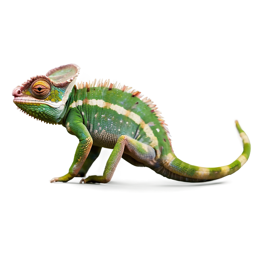 Chameleon In A Terrarium Setting Png Dmd PNG Image