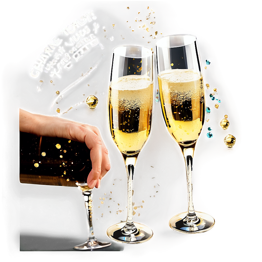 Champagne Toast Celebrate Png Kso39 PNG Image