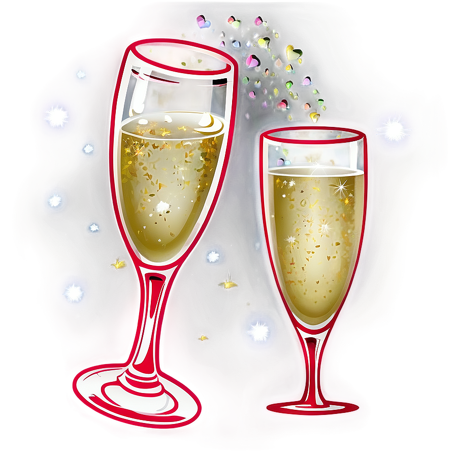 Champagne Toast Png 05212024 PNG Image