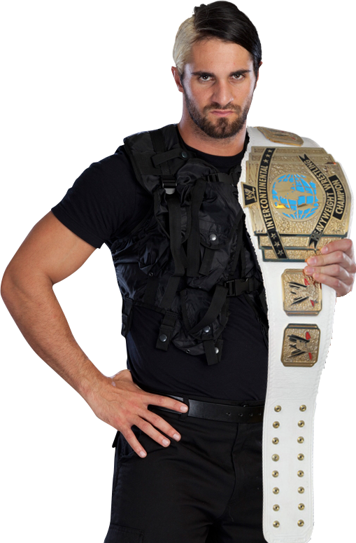 Champion Wrestlerwith Belt PNG Image