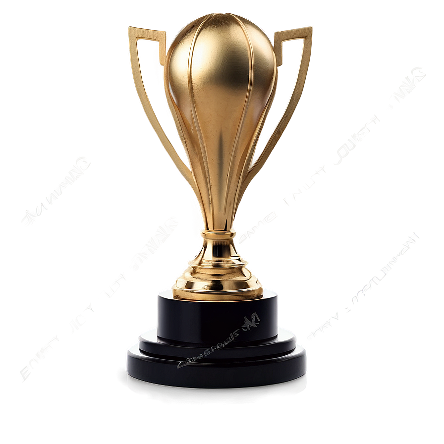 Championship Trophy With Laurels Png 06282024 PNG Image