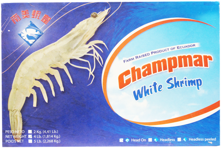 Champmar White Shrimp Package PNG Image