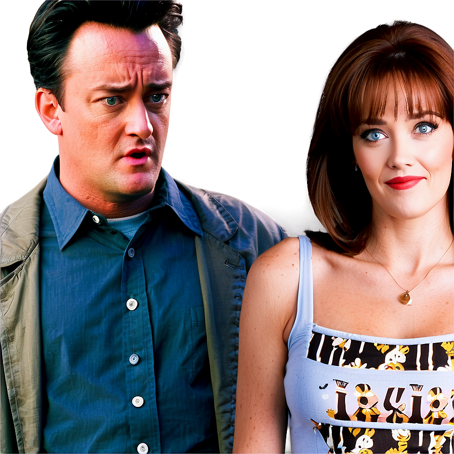 Chandler Bing And Kathy's Relationship Png Wac16 PNG Image