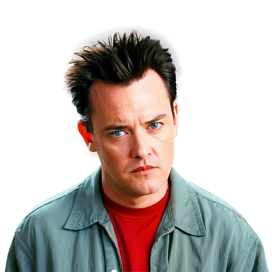 Chandler Bing Flock Of Seagulls Haircut Png Eqt PNG Image