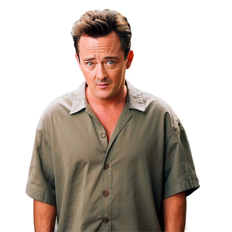 Chandler Bing's Commitment Issues Png 5 PNG Image