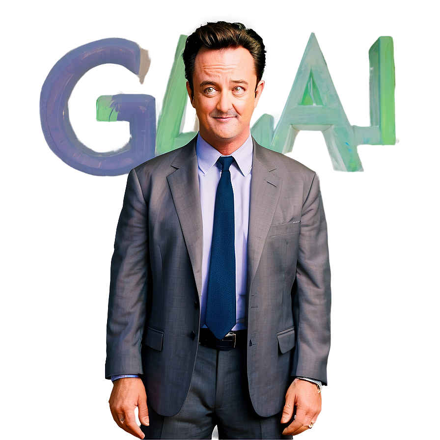 Chandler Bing's Office Look Png Sye PNG Image