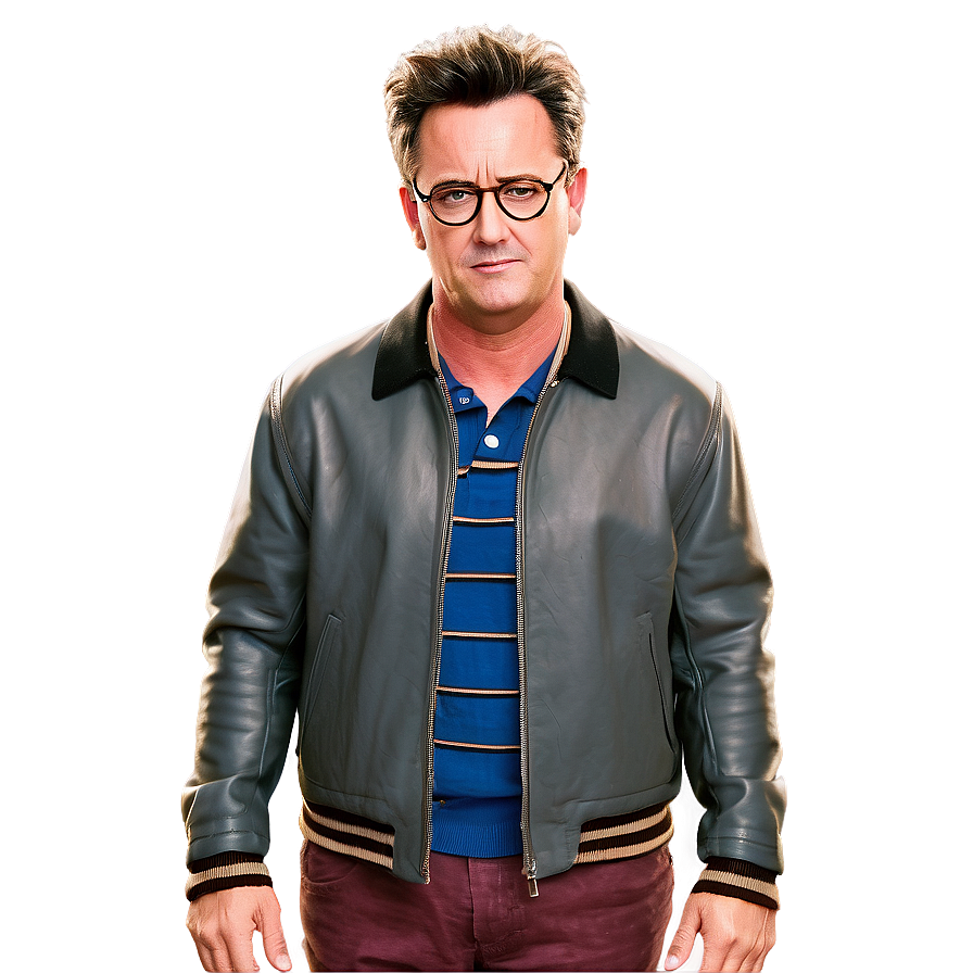 Chandler Bing With Glasses Png 79 PNG Image